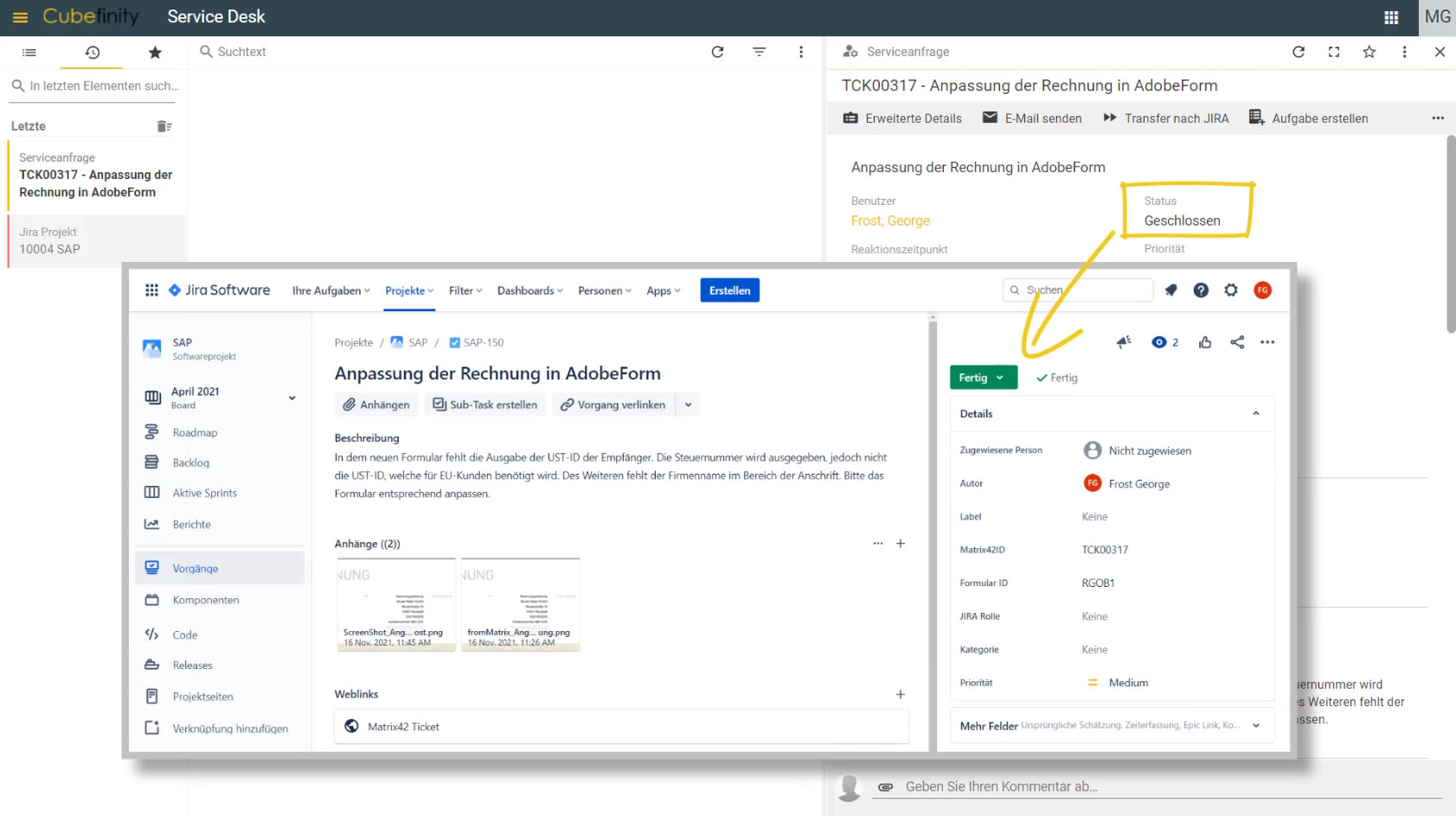 cubefinity_pfeil_03-05-_2022_17-14-14 Bildschirmaufnahme (Screen Capture)<br />Dieser Stil wird meist genutzt, um für den Nutzen einer Softwarelösung oder App zu werben, die Prozesse bzw. Bedienung zu demonstrieren oder Problemlösungen aufzuzeigen. Auch Power Point oder Keynote Präsentationen werden so als Kurzfilm produziert.<br />Gerade komplexe Themen und Prozesse werden mit dieser Form des Erklärfilms optimal vermittelt.<br />Beim Schnitt wird die Live-Aufnahme mit Hervorhebungen, Pfeilen, Schriften und Animationen grafisch aufgewertet. Dies unterstützt die Verständlichkeit und unterstützt ideal den Wissenstransfer.